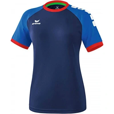 Abbildung von Erima Damen ZENARI 3.0 Trikot, New Navy/New Royal/Rot, 40