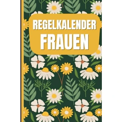 Abbildung von Regelkalender Frauen: PMS Tagebuch für Frauen und Mädchen zur Überwachung der Symptome, Stimmung Blutung. Dokumentiere übersichtlich alle Ereignisse deiner Menstruation.
