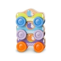 Abbildung von Melissa &amp;amp Doug Hölzerne Stapelautos (40129 MELISSA)