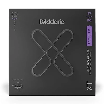 Abbildung von D&#039;Addario XTB3790GS Akustik Taylor GS Mini® Bass Phosphorbronze, Custom Light, 37 90