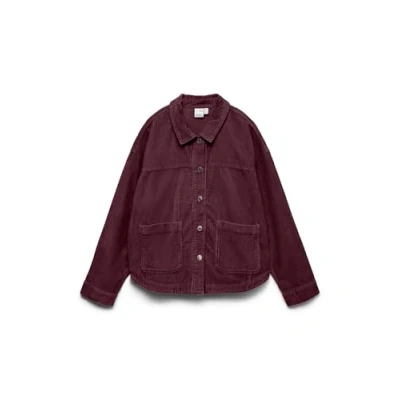 Abbildung von Vero Moda Vmjamie Leichte Jacke, Damen, Größe: Small, Winetasting