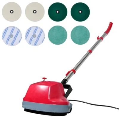 Abbildung von vidaXL Bodenstaubsauger 5 in 1 Doppelkopf Bohnermaschine Polierer, 180 W