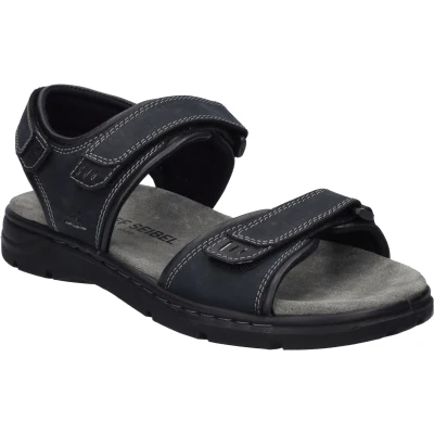 Abbildung von Josef Seibel Herren Klassische Sandalen Marlon 05,Weite G (Normal),Wechselfußbett,Sandaletten,klettsandalen,Ocean Kombi,42 EU