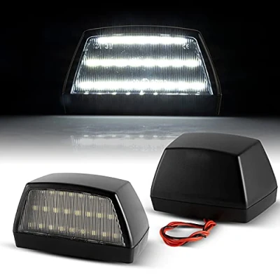 Abbildung von LED Kennzeichenbeleuchtung von Recambo passend für VW Crafter Pritsche BJ ab 2006&gt;