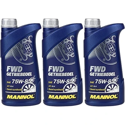 Abbildung von QR Parts Set 85447197 MN8101 1 3x1 Liter Original MANNOL Getriebeöl FWD Getriebeoel 75W 85 API GL 4