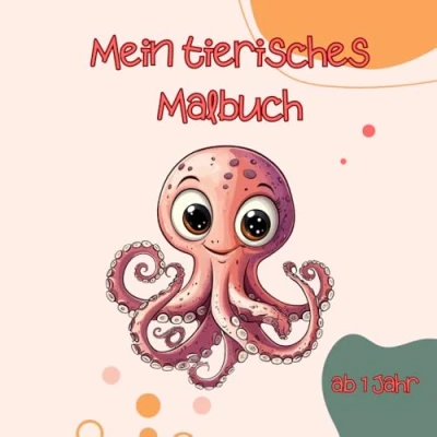 Abbildung von Mein tierisches Malbuch für Kinder ab 1 Jahr