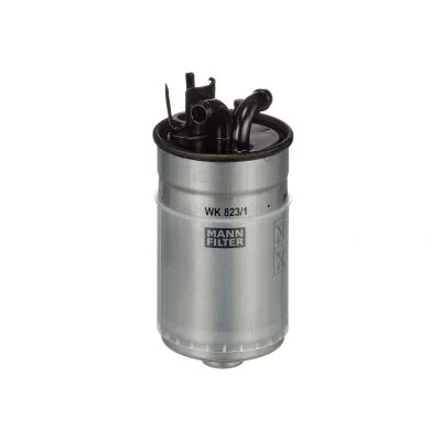 Abbildung von MANN FILTER WK 823/1 Kraftstofffilter Leitungsfilter 12 AUDI: A4 B7 Avant, B6 B5 VOLKSWAGEN: Passat GP Variant