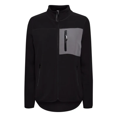 Abbildung von Oxmo Oxnymfe Fleecejacke, Damen, Größe: Large, Black