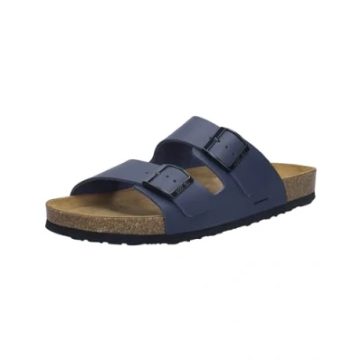 Abbildung von Josef Seibel 01 Pantolette flach, Herren, Größe: 46, Ocean Schuhe