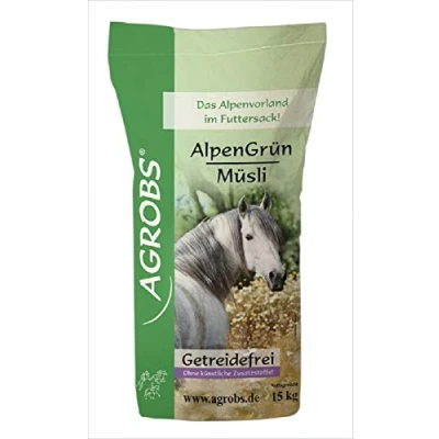 Abbildung von Agrobs Alpengrün Müsli, 1er Pack (1 x 15000 g)