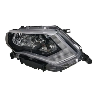 Abbildung von TYC 20 16129 06 2 Scheinwerfer rechts H11, H9, LED mit Tagfahrlicht für Rechtsverkehr LED, Elektromotor, Lampenträger NISSAN: X Trail
