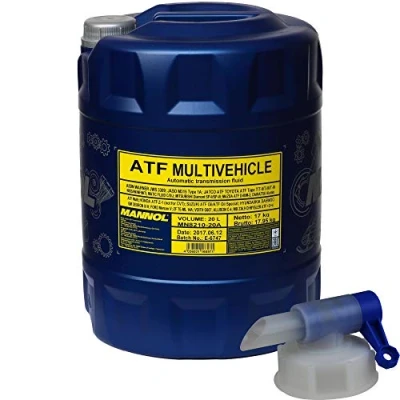 Abbildung von 20 L MANNOL MN8210 4ME ATF Multivehicle Automatikgetriebeöl Oil + Auslaufhahn