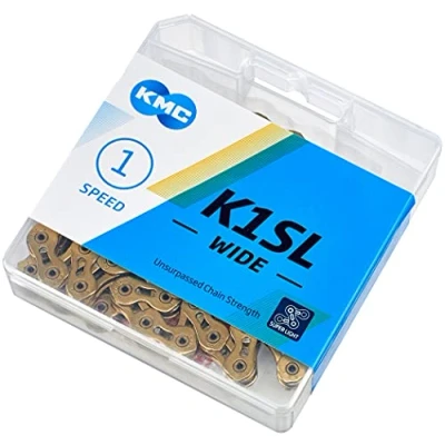 Abbildung von KMC K1SL Wide Kette, Gold, 1/8 100 Link