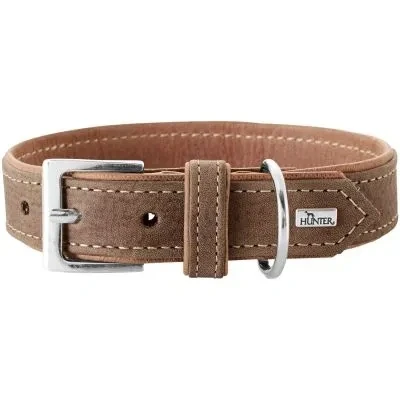 Abbildung von HUNTER Halsband Porto S (45), tabak/cognac 45