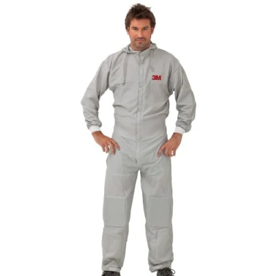 Abbildung von 3M Mehrweg Schutzanzug 50425L, Schutzanzug, grau+blau, Gr. L