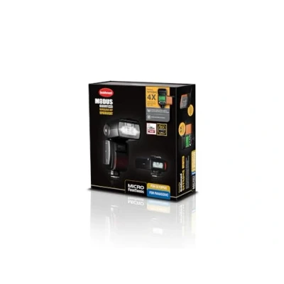 Abbildung von Hähnel MODUS 600RT MK II Drahtlos Kit für Micro Four Thirds Drahtlose Verbindung TTL, Manuell &amp; Multi Modi Schnellverschluss Blitzschuh Eingebauter 2.4GHz Funkempfänger sender