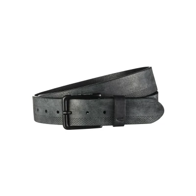 Abbildung von camel active Herren Gürtel aus Nubukleder Schwarz, menswear L