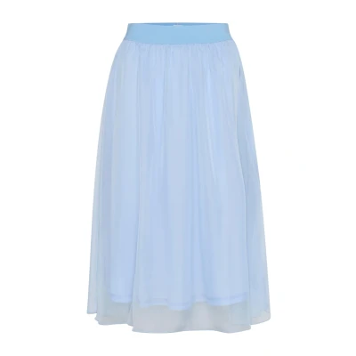 Abbildung von Saint Tropez Coral Alinienrock, Damen, Größe: Large, Airy blue