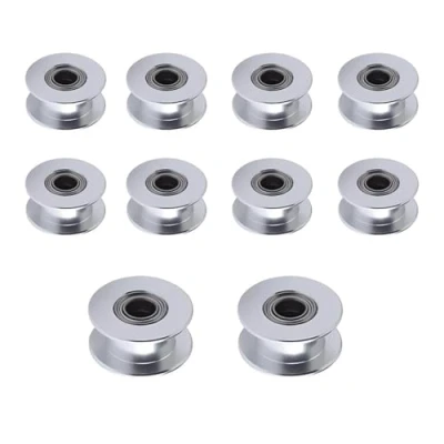 Abbildung von BZ 3D GT2 Umlenkrolle Idler Pulley 20 Zahnlos Bohrung 5mm Breite 6mm Zahnriemenscheibe Toothless Bore für Drucker Zahnriemen Breite.(10 Stück)