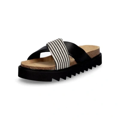 Abbildung von Tamaris Pantolette flach, Damen, Größe: 37, Black comb Schuhe