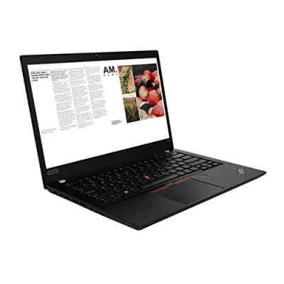 Abbildung von Lenovo ThinkPad T490 14 Zoll 1920x1080 Full HD Intel Core i5 8365U 256GB SSD Festplatte 8GB Speicher Windows 11 Pro Webcam Notebook Laptop (Generalüberholt)