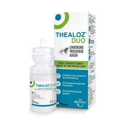 Abbildung von Thealoz Duo Augentropfen 10 ml