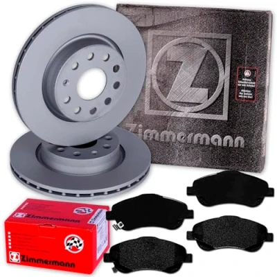 Abbildung von Zimmermann Bremsscheiben 277mm + Beläge vorne passend für Avensis T25