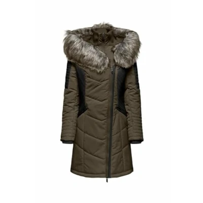 Abbildung von ONLY Steppmantel &quot;ONLNEWLINETTE FUR HOOD COAT OTW&quot;