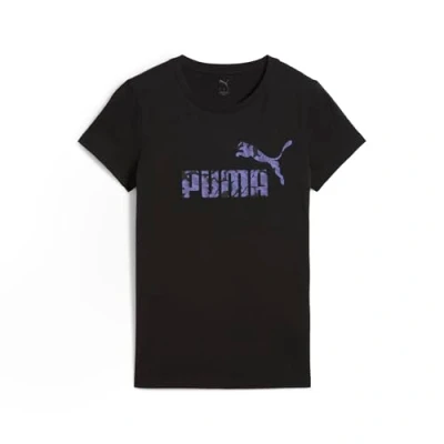 Abbildung von Puma Nature TEE Tshirt print, Damen, Größe: Large, Black