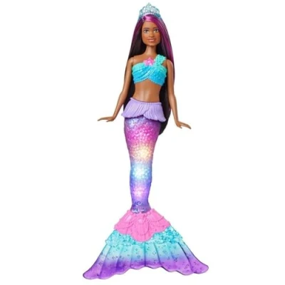 Abbildung von Mattel Barbie Flashing Mermaid Brunette