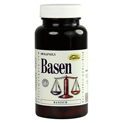 Abbildung von Basen Elektrolyt Kapseln 100 St