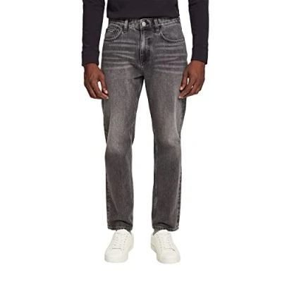 Abbildung von Esprit Jeans Straight Leg Grey medium, Herren, Größe: 31x34, medium