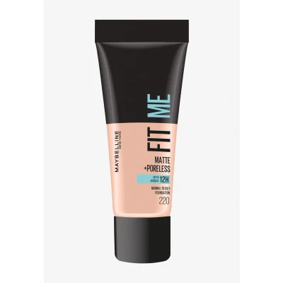 Abbildung von Maybelline New York Make Up, Fit Me. Matte + Poreless Up Nr. 220 Natural Beige, Mattierend und porenverfeinernd, Alle Hauttypen, 30 ml