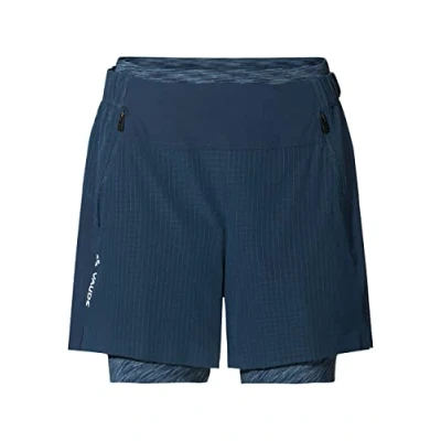 Abbildung von Vaude kurze Sporthose, Damen, Größe: 44, Dark sea uni
