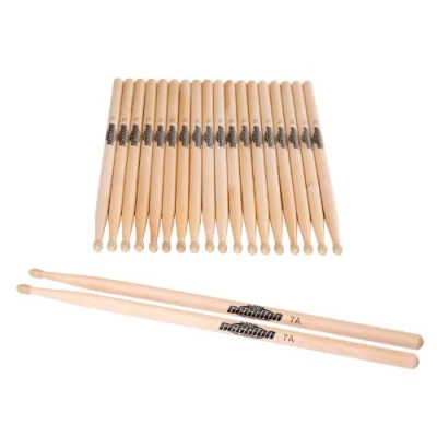 Abbildung von 10 Paar XDrum Schlagzeug Sticks 5B Nylon Tip (runder Nylonkopf, Länge: ca. 405 mm)