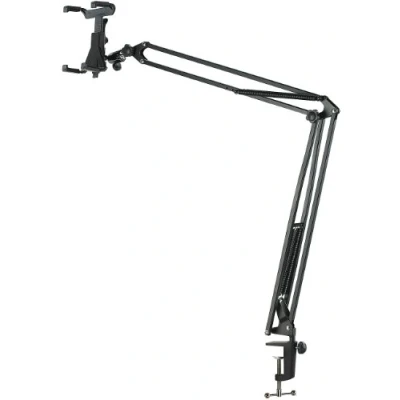 Abbildung von Callstel Tablet Tisch Halterung: Premium PRO Halterung bis 12,9&quot; / 13&quot; mit Schwenkarm (Tablet Bett, kompatibel iPad Smartphone Halter)