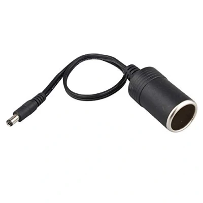 Abbildung von Futheda Zigarettenanzünder Stecker, 12/24 V, Gleichstrom 5,5 x 2,1 mm, 10 A, 38 cm