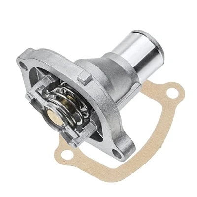 Abbildung von Frankberg Kühlmittel Thermostat mit Gehäuse Dichtung Kompatibel Doblo 2001 2005 Panda 1982 Heute Punto 1993 2012 Tipo 1988 1991 Replace# 7545958