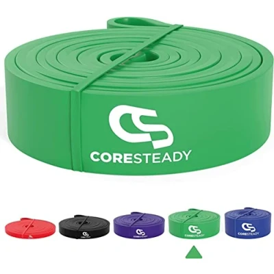 Abbildung von Coresteady Fitnessband und Gummiband Sport Robustes Klimmzugband aus Gummi für Männer Frauen Krafttraining Muskelaufbau Training, Fitness, Klimmzughilfe Fitness Band