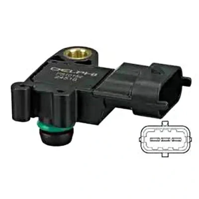 Abbildung von DELPHI PS10154 Sensor, Saugrohrdruck FORD: Transit Mk6 Kastenwagen, FIESTA 6, S Max Mk1, VOLVO: V70 3, XC60 I, V40 Schrägheck