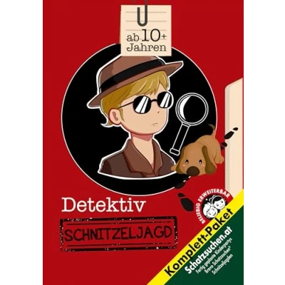 Abbildung von Detektiv Schnitzeljagd Schatzsuche Kindergeburtstag ab 10 Jahre:: Fallermittlung mit Fußspuren &amp; Fingerabdrücke lesen sowie Hacks Cäsar Geheimschriftscheibe (Bravo Schatzsuche)