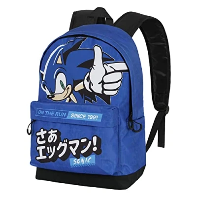 Abbildung von Sega Sonic On the run FAN HS Rucksack 2.0, Blau