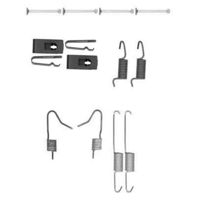 Abbildung von TEXTAR 97036900 Zubehörsatz, Feststellbremsbacken TOYOTA: RAV4 III SUV, Corolla IX Schrägheck, Avensis II Kombi, NISSAN: Qashqai / Qashqai+2 I