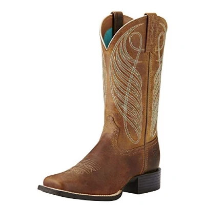 Abbildung von Ariat Western Round Up Wst B Powder Brown 38,5