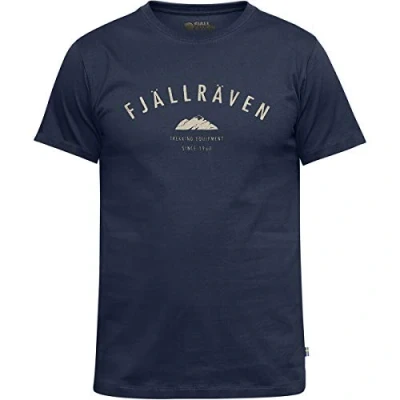 Abbildung von FJALLRAVEN F81955 555 Trekking Equipment T Shirt Dark Navy S