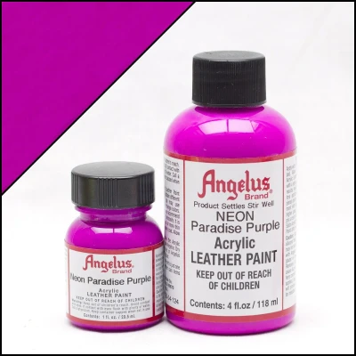 Abbildung von Angelus Lederfarbe Paradies Violett 118ml