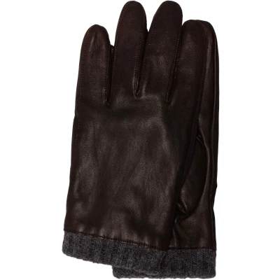 Abbildung von KESSLER Lederhandschuhe &quot;Rasmus&quot;, (2 St.), mit weichem Rippbündchen