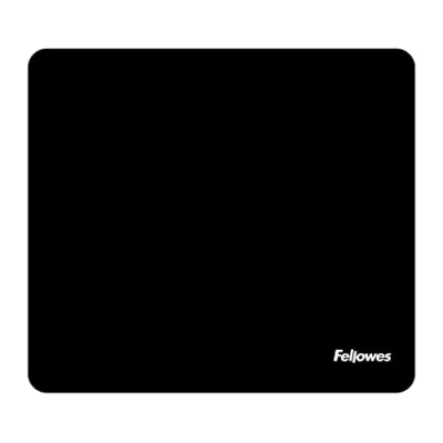 Abbildung von Fellowes Mauspad Earth Series aus 85% recyceltem Material für Zuhause und Büro Mausmatte mit Rutschfester Unterseite optisch Lasermäuse schwarz 1 Stück