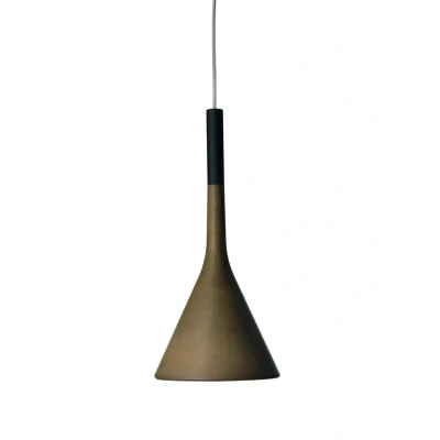 Abbildung von Foscarini Aplomb Hängeleuchte GU10 aus Beton braun
