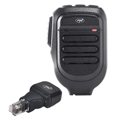 Abbildung von PNI Mikrofon und Dongle mit Bluetooth Mike 65, zweikanalig, kompatibel HP 6500, 7120